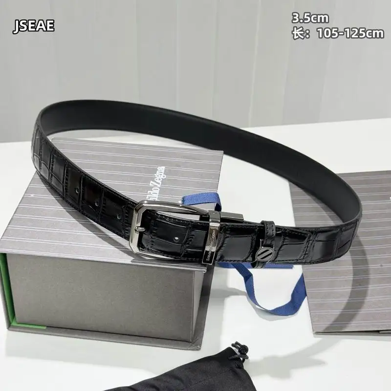 Zegna belt 35mmX105-125cm 8L05